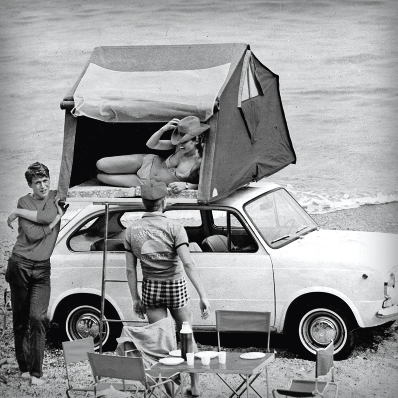 Autohome nella storia tende da tetto made in italy
